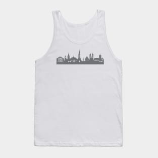 Freiburg in gray Tank Top